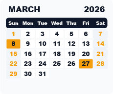 March 2026