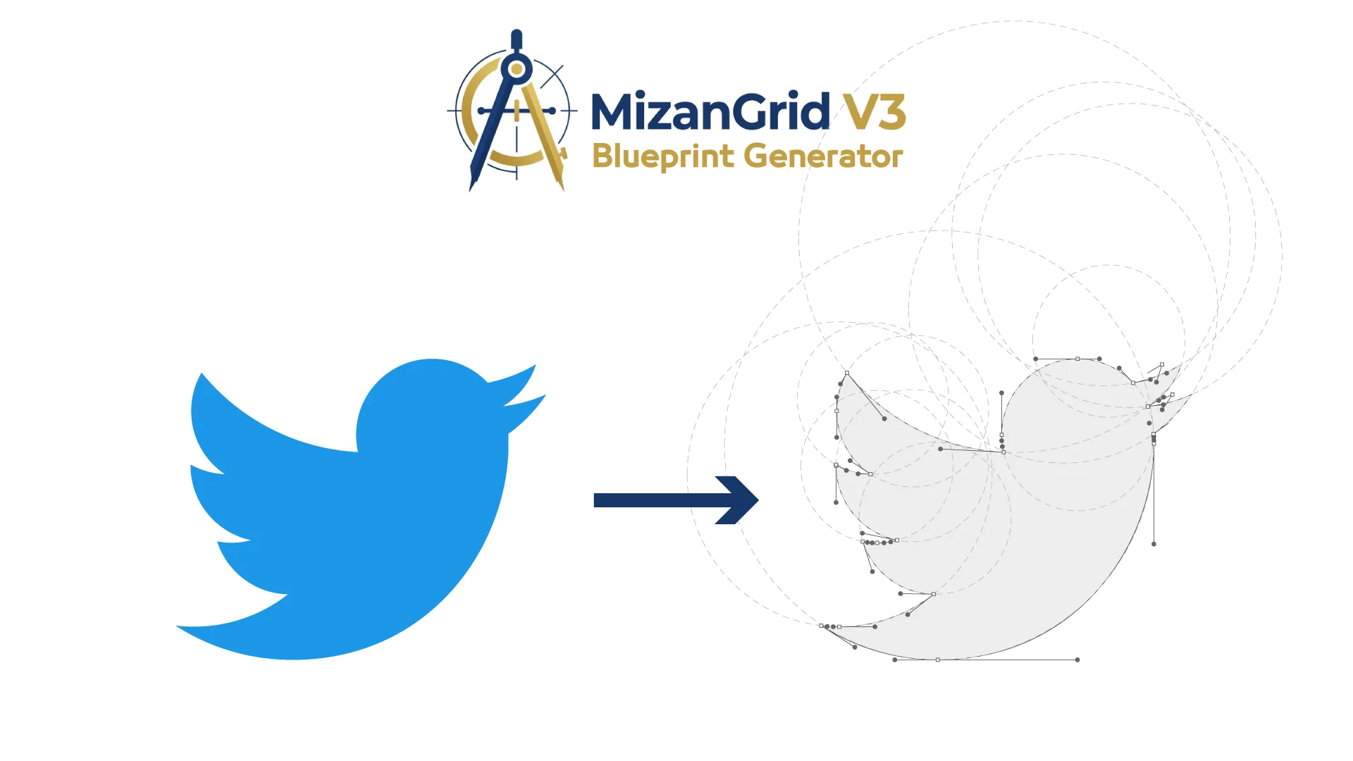 Logo Blueprint Generator - Twitter